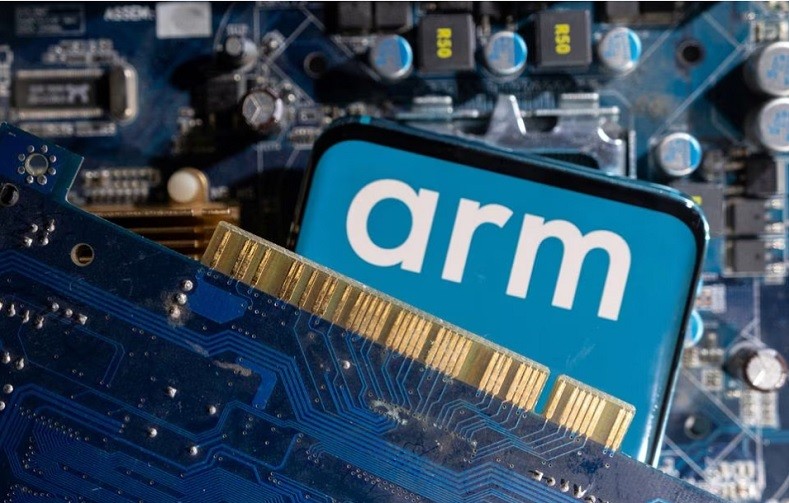mot-trong-nhung-cong-ty-chip-hang-dau-the-gioi-nop-ho-so-niem-yet-tren-san-nasdaq-8001-21 Arm ghi nhận thu nhập ròng 524 triệu USD trên tổng doanh thu 2,68 tỷ USD trong năm tài chính 2023 kết thúc vào tháng 3. Ảnh: Reuters