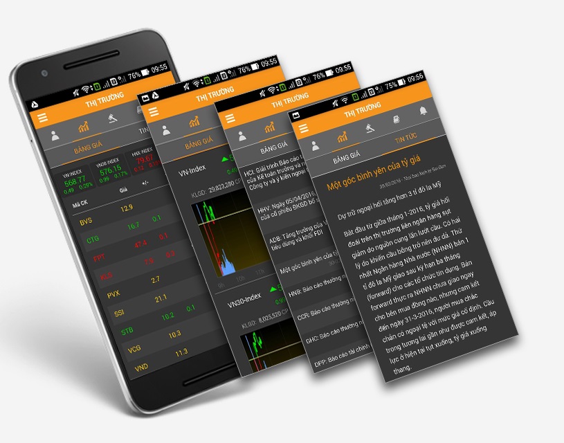 Ứng dụng đầu tư chứng khoán uy tín